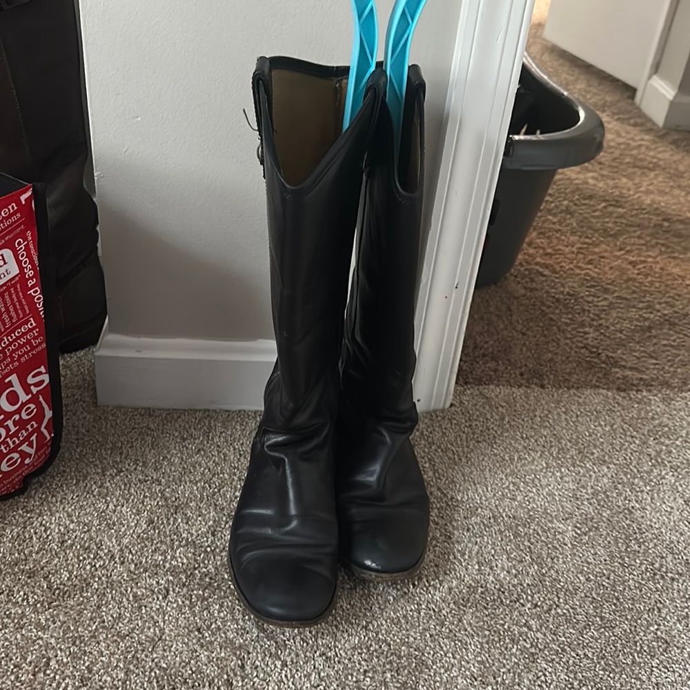Black Frye boots